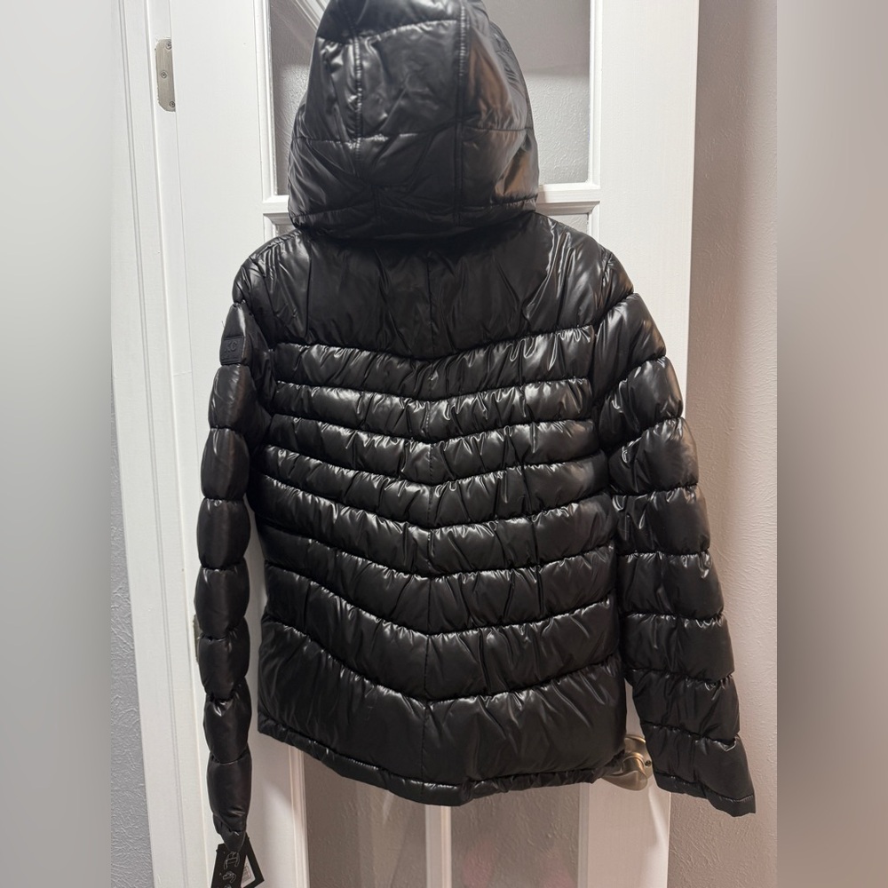 NWT Kenneth Cole Hooded Front Zip Puffer Jacket - Picture 11 of 16